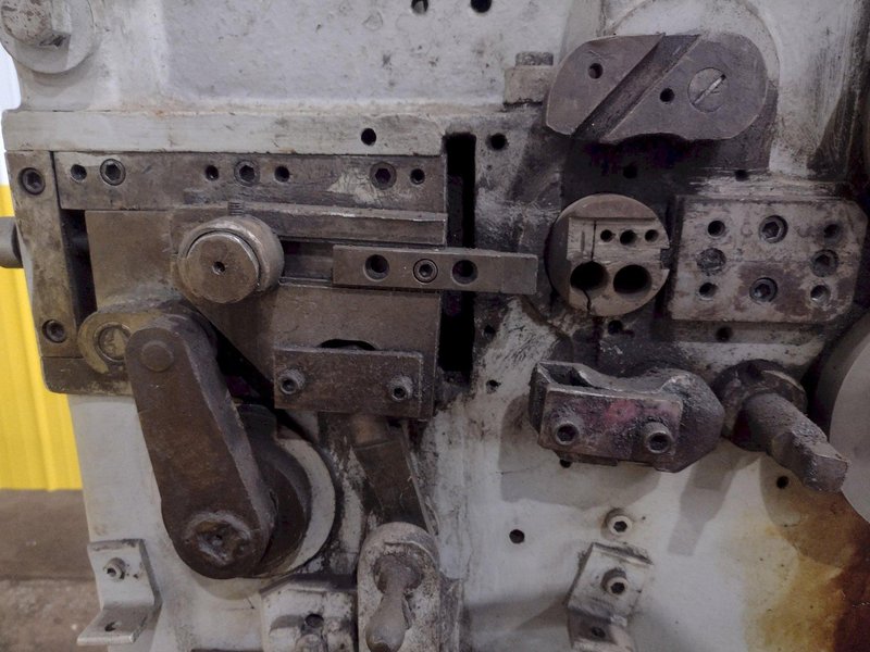 .148" x 2.75" COIL O.D. TORRINGTON MODEL #W12 SPRING COILER / COIL MAKING MACHINE: STOCK #18728