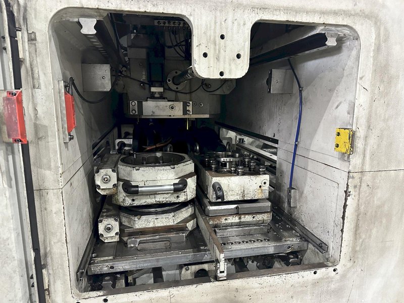 30" x 14 GA DALCOS MODEL #PXN-800 AUTOMATIC COIL HYDRAULIC PUNCHING MACHINE: STOCK #20332