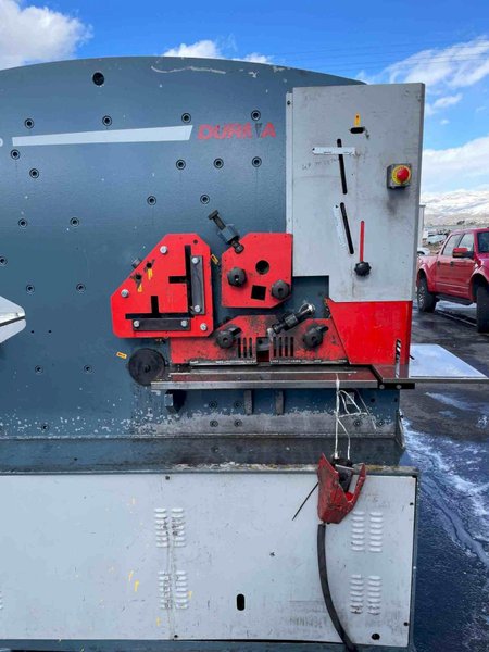 121 Ton IW-110 BTD Durma Ironworker, 2012 – Large Throat Depth