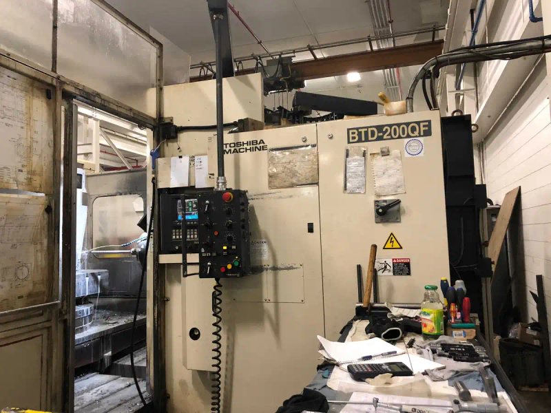 1999 TOSHIBA BTD-200QF | Boring Mills, Horizontal, Table Type