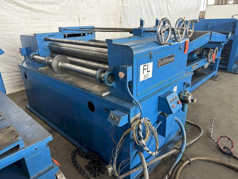 54" X .104" DAHLSTROM S54-12-10 9 ROLL LEVELER/FLATTENER. STOCK # 0467224