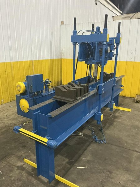 75 TON X 96" DRILCO TRAVELING HEAD HYDRAULIC STRAIGHTENING PRESS: YOBRO #25865