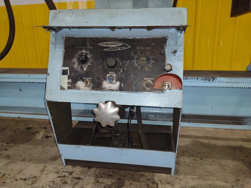 24" X 60" PETERSON MODEL 996 CRANKWELD SHAFT WELDING LATHE: STOCK #21244