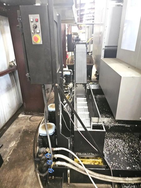 Toyoda FA1050S, Horizontal Machining Center, 2014 – Fanuc 31i-MB CNC Control, 1000 PSI TSC, CAT 50, Chip Blaster, Barnes Chip/Coolant Seperator, Low Hours