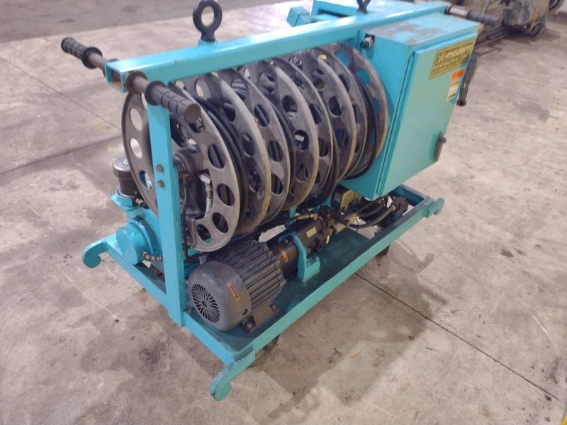 40 TON MODERN HYDRAULICS 4 CYLINDER PORTABLE HYDRAULIC DIE SETTING &amp; SEPARATING SYSTEM: STOCK #23774