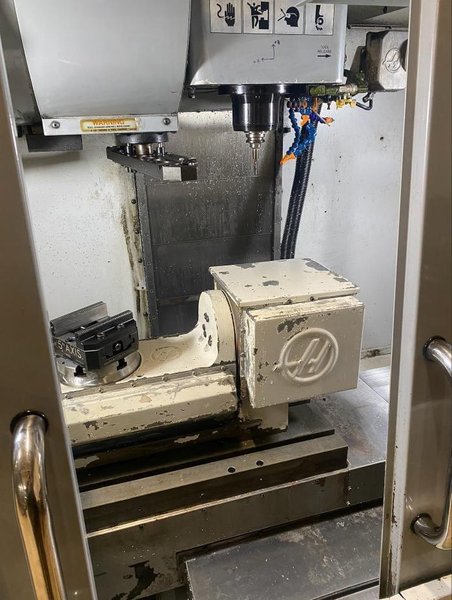 Haas VF-2 VMC, 2006 – 5-Axis Trunnion Table, 30K Spindle