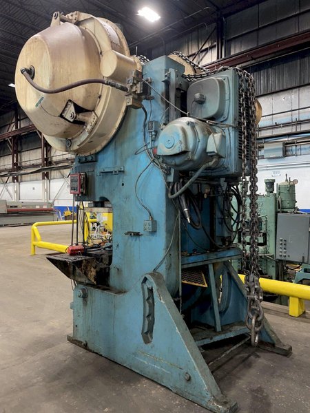 110 TON BLISS MODEL #C-110 OBI PRESS, 8" STROKE: STOCK #15336