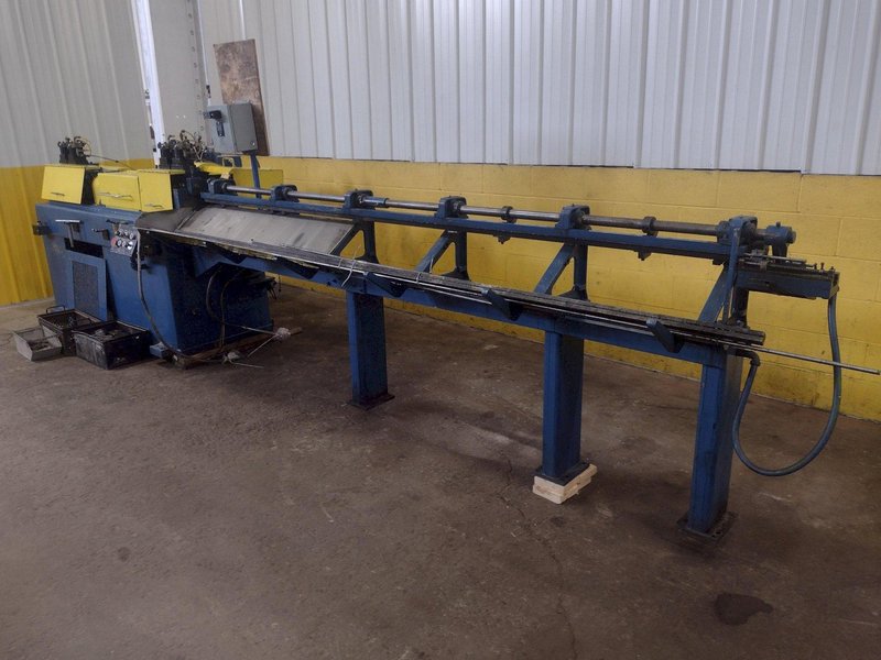 1/4" PATTERSON MODEL #1975 WIRE STRAIGHTENER &amp; CUTOFF MACHINE: STOCK #16362