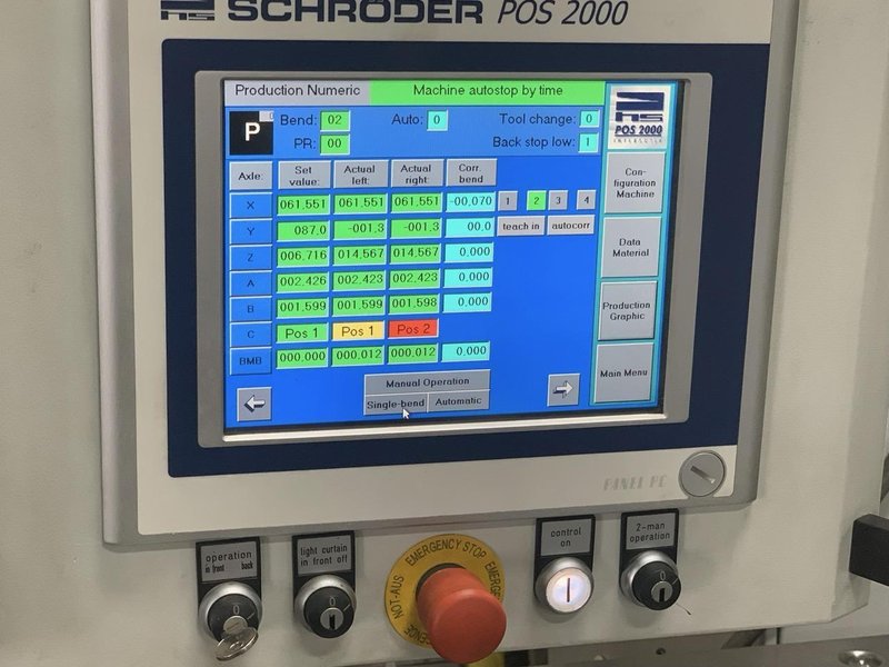 Schroder SPB 4000/2.5 Folding Machine, 2009