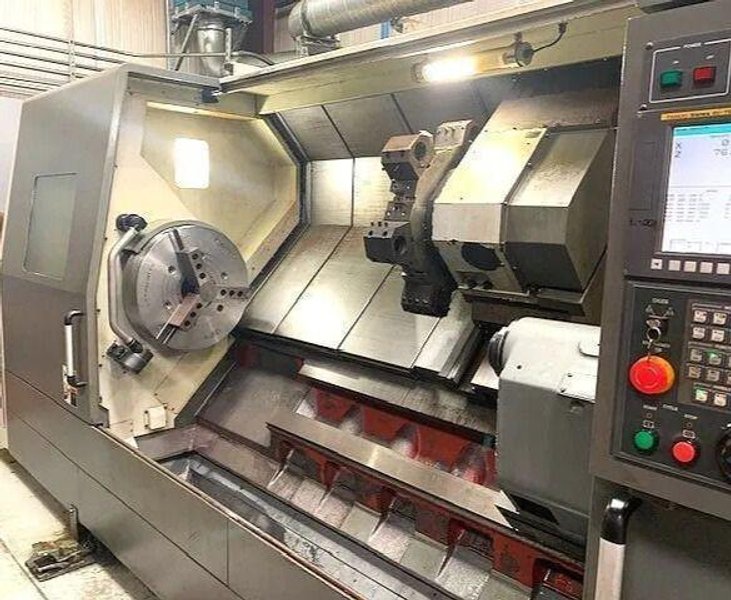 Samsung SMEC SL45/2000BB CNC Turning Center – Long Bed 7.1″ Big Bore Lathe
