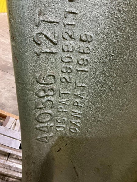 500 TON ESCO MODEL MARK-150 CABLE SWAGING PRESS WITH TOOLING: YOBRO #25855