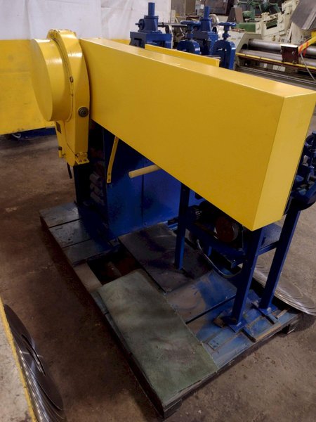 8" WIDE TORRINGTON 2-5/8" ARBOR PULL-THROUGH SLITTING LINE: STOCK #16505
