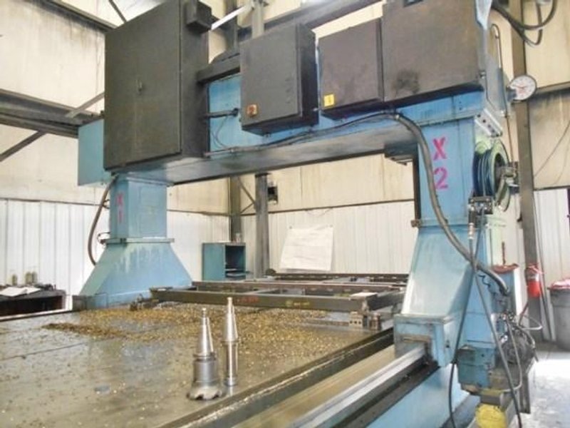 10’ x 42’ Cincinnati Milacron CNC Bridge Mill, 1981 – Retrofitted 2005