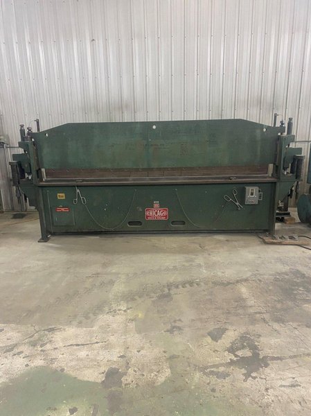 25 Ton X 10’ Chicago Dries &amp; Krump SBA -104 Press Brake