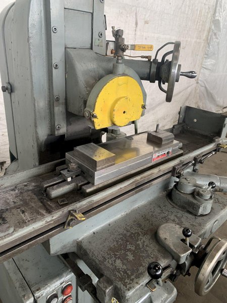 6" X 18" GALLMEYER &amp; LIVINGSTON HORIZONTAL SURFACE GRINDER. STOCK # 0678324