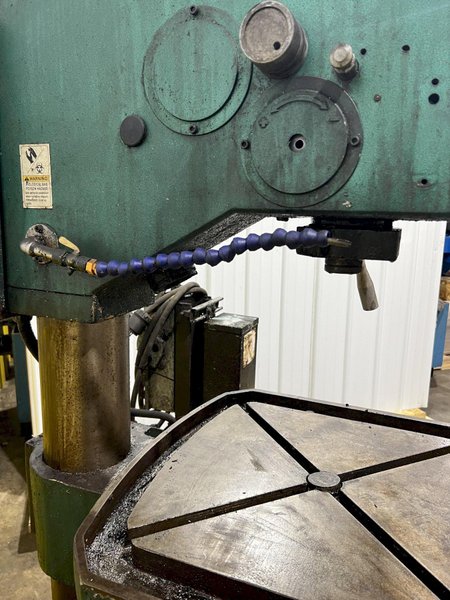 27" GRIZZLY MODEL #G0756 HEAVY DUTY DRILLING &amp; TAPPING SINGLE SPINDLE DRILL:: STOCK 16885