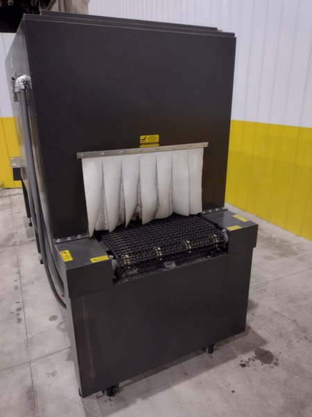 24" X 16" EASTEY MODEL #ETB2416 DUAL ZONE HEAT SHRINK TUNNEL MACHINE, NEW 2015: STOCK #20343