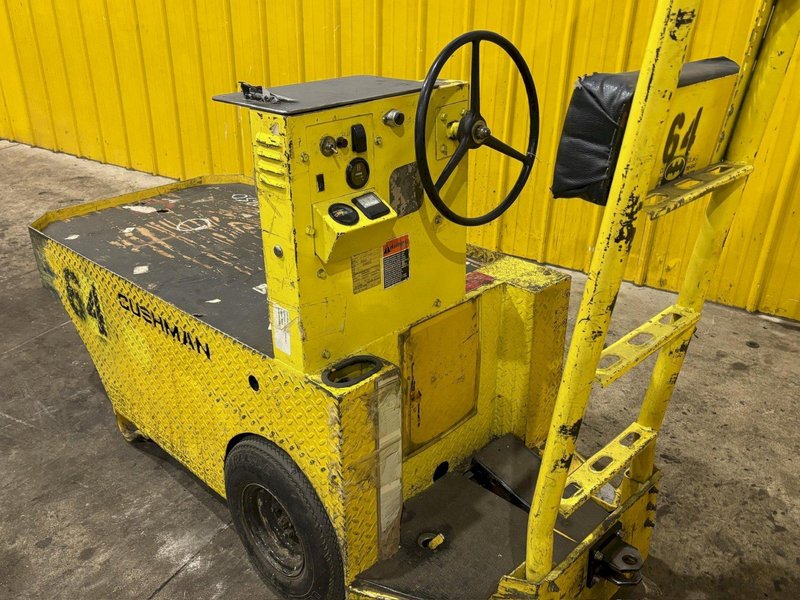 36 VOLT CUSHMAN MODEL #898361 STOCK CHASER/TUGGER CART: YOBRO #24650