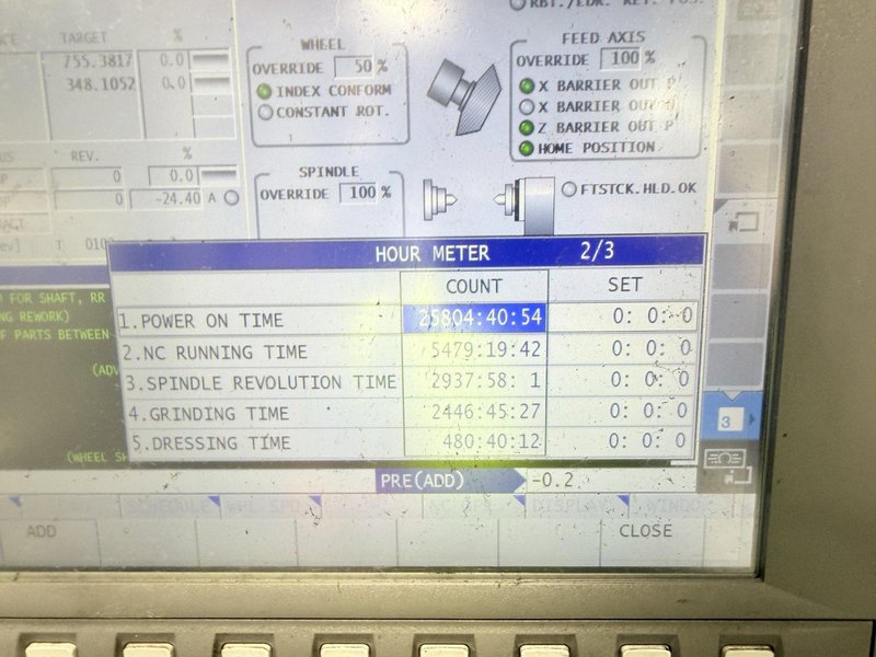 2022 Okuma GA-36FII Used CNC Cylindrical Grinder For Sale