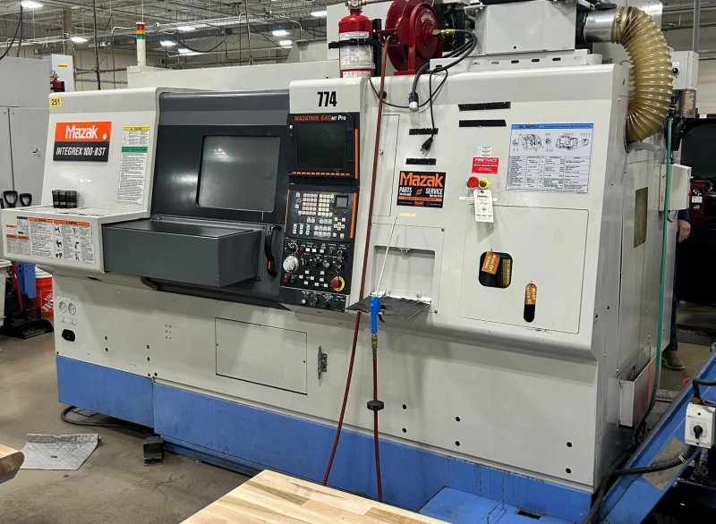 MAZAK MODEL # INTEGREX 100-IIIST CNC LATHE: YOBRO #25424