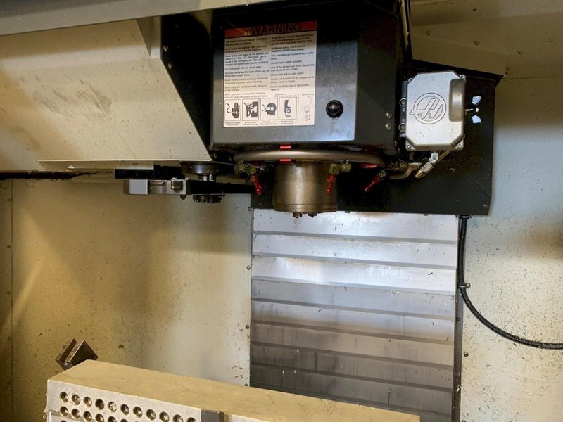 2015 HAAS VF-4SS w/HRT210 and Tooling Package only 386 Spindle Hours Vertical Machining Center