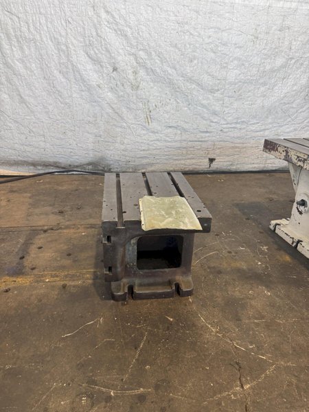 24" W X 18" D X 18" T CARLTON T-SLOTTED DRILL BOX TABLE. STOCK # 1011824