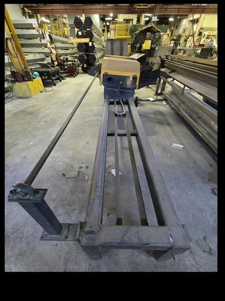 3" OD X 120" KENT BURRMASTER BRUSH DEBURRING MACHINE
