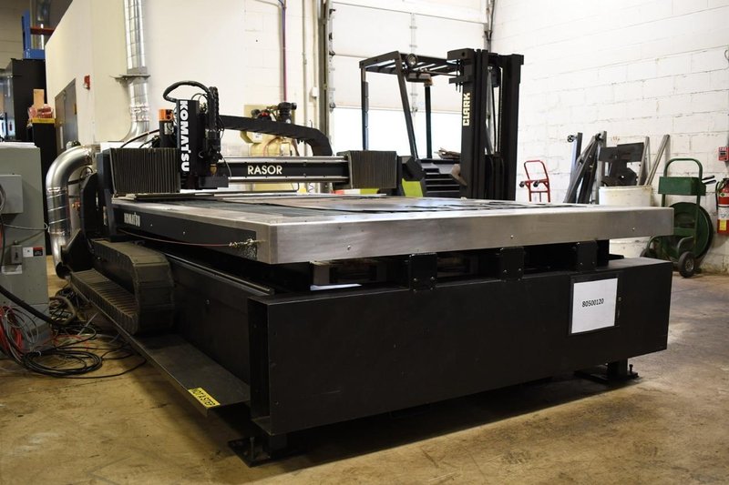 5′ x 10′ Komatsu Rasor KCR1251 Plasma, 1999 – Factory Rebuilt in 2025