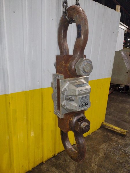 120,000 LBS MSI MODEL #6260CS TRANS-WEIGH WIRELESS LOAD CELL, FOR CRANE SCALE STOCK# 4401