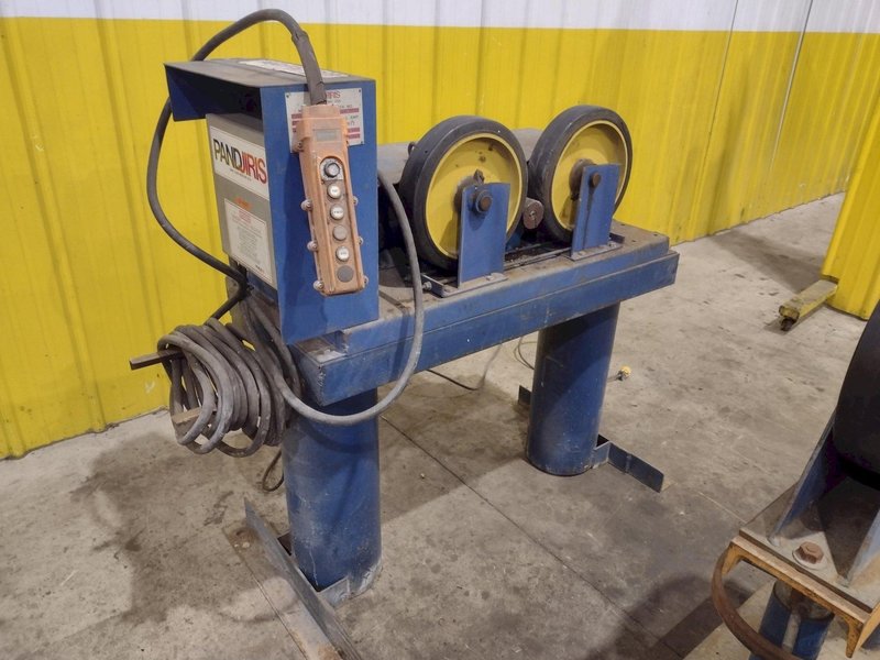 6,000 LB PANDJIRIS MODEL PIPER 3 TANK TURNING ROLLS, DRIVE &amp; IDLERS, 110V : YOBRO 24750
