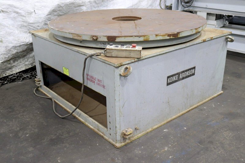 200,000 LB X 72" ARONSON  POWER WELDING TABLE: STOCK #72508