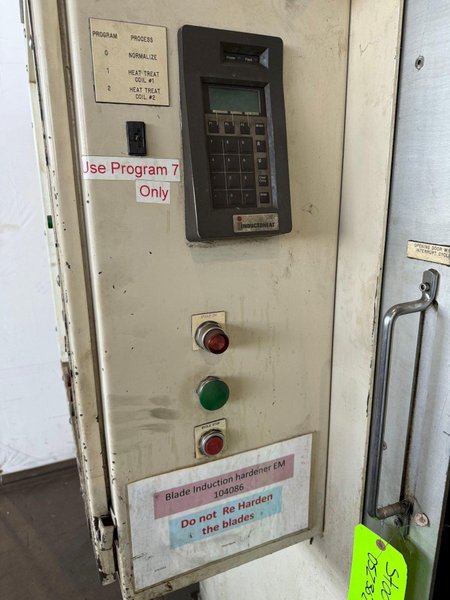 200 KW INDUCTOHEAT MODEL #USII-200-10 INDUCTION HEATER: STOCK 14814
