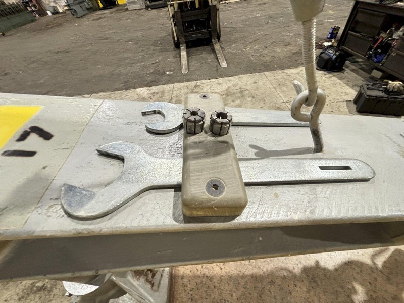 72" X 36" X 8" STARRETT GRADE B GRANITE SURFACE INSPECTION PLATE: STOCK #22037