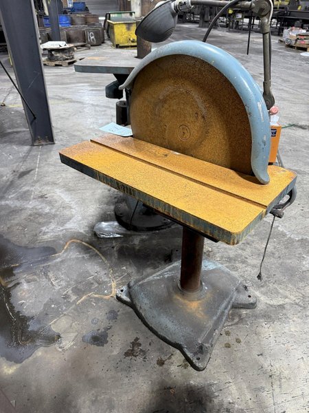 Enco model 163-4800 20" single end disc sander s/n 55233