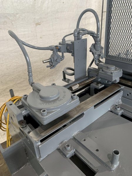 12" x 12" x .125" AIR FEEDS INC. AF-3 AIR FEEDER/STRAIGHTENER WITH POWERED PINCH ROLLS. STOCK # 0918219