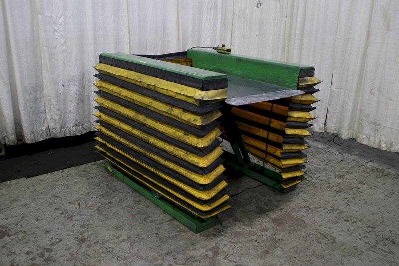 2000 LB 32" X 54" ATI ZERO LOW LIFTS HYDRAULIC TABLE STOCK #74763