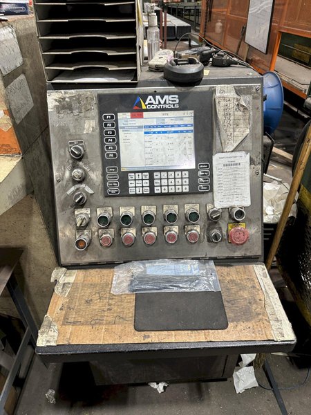 15 STAND  X 3" ARBOR  X 50" PEARSON LOC SEAM ROLL FORMING PANEL MILL. STOCK # 0663325