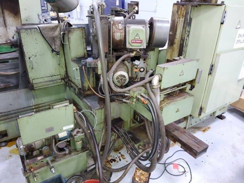 OKUMA MODEL #GA-34N CNC CYLINDRICAL GRINDER W/ TOOLING, MIST COLLECTOR &amp; FILTER: YOBRO #26469