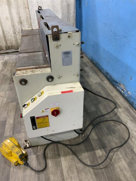 60" X 14" BAILEIGH HYDRAULIC SQUARING SHEAR: STOCK #81488