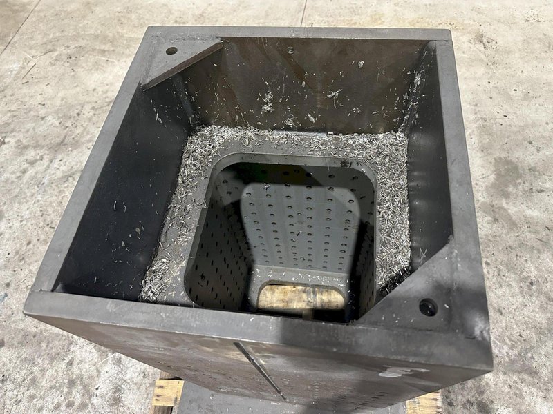 18" X 18" X 39 1/2" HIGH STEEL SET UP WORK HOLDING TOMBSTONE: STOCK #22224