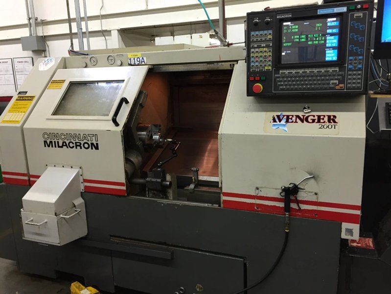 1998 CINCINNATI MILACRON 200T AVENGER | CNC &amp; N/C Controls
