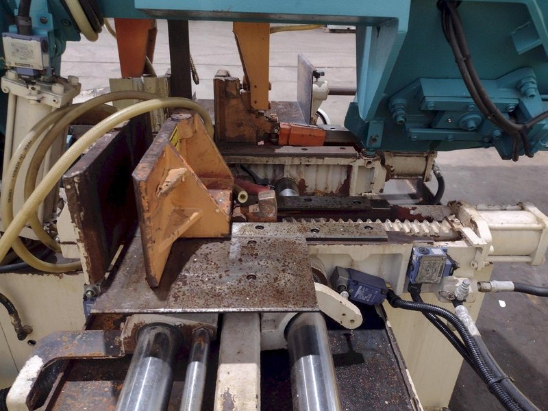 12" x 12" KALAMAZOO MODEL #KC12AX AUTOMATIC HORIZONTAL BANDSAW: STOCK #18789