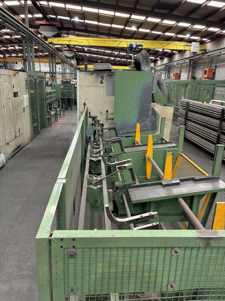 SEIKI BAR PEELER W/ INFEED &amp; OUTFEED TABLES
