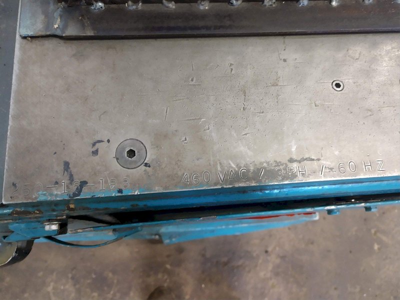 16" T-DRILL / UTE "STRAIGHT-O-MATIC"  MODEL 250 BLADE &amp; PART CORRECTIVE STRAIGHTENER: STOCK #13510