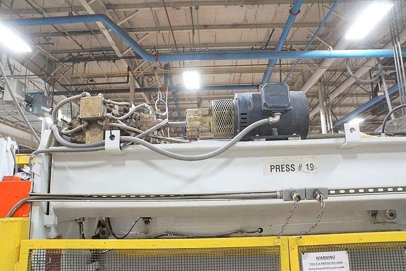 75 TON X 10' PACIFIC HYDRAULIC PRESS BRAKE: STOCK #77101