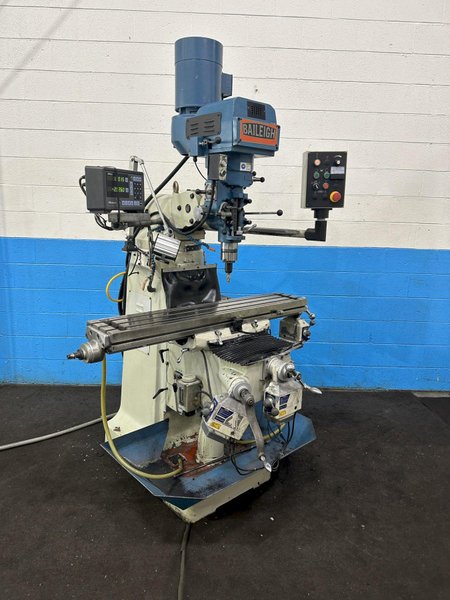3 HP BAILEIGH MODEL #949-3 VERTICAL RAM TYPE MILL: STOCK #77114