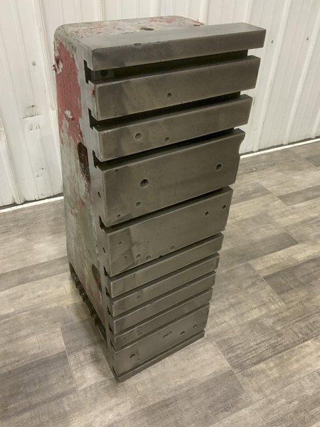 1 SET OF 12" X 36" G &amp; L T SLOTTED ANGLE PLATES: STOCK #81243"