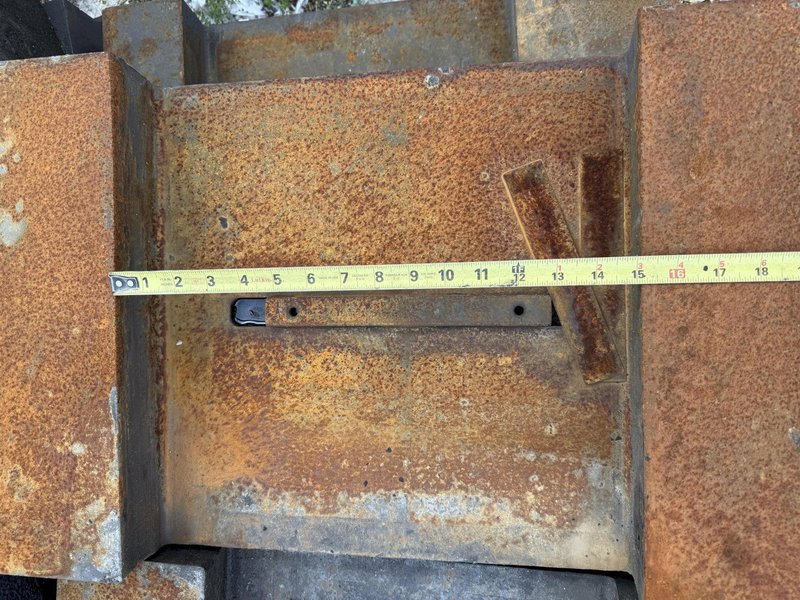 ANVIL DIE HOLDERS SOW BLOCKS HOLDER FORGING PRESS OR HAMMER, OUT OF CHAMBERSBURG 23 &amp; 14 DIE FORGERS: STOCK #21025