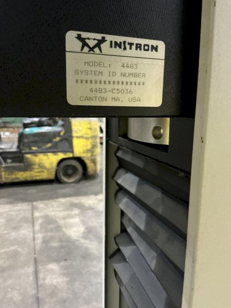 10,000 LB (50KN) INSTRON MODEL #4483 TENSION TESTER: YOBRO #25815