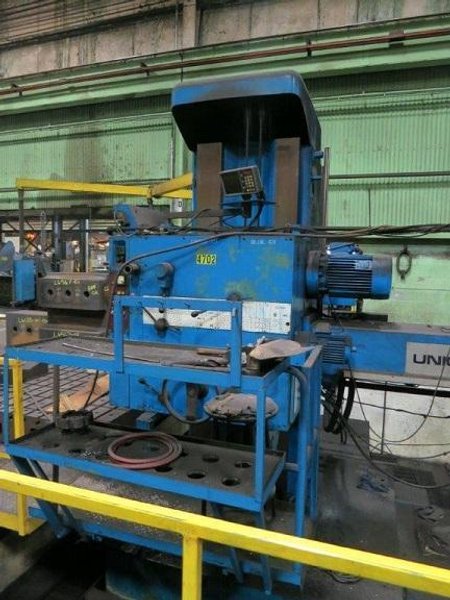 5.25" UNION HORIZONTAL BORING MILL. STOCK #0317722